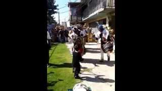 preview picture of video 'El Juego de Simon Banda Encinera en Sta Ana Xalmimilulco Carnaval 2015'
