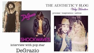 Aesthetic V Blog with Pop Star DeGrazio