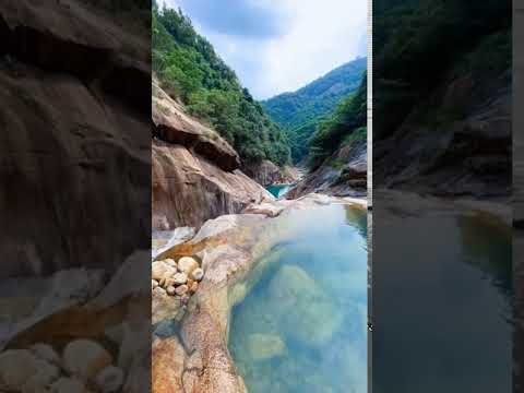71增城有一处人间圣景传说是何仙姑寄情山水洗涤凡尘之地众仙为其乡情感动封闭入山栈道得名大丰门旅行推荐官