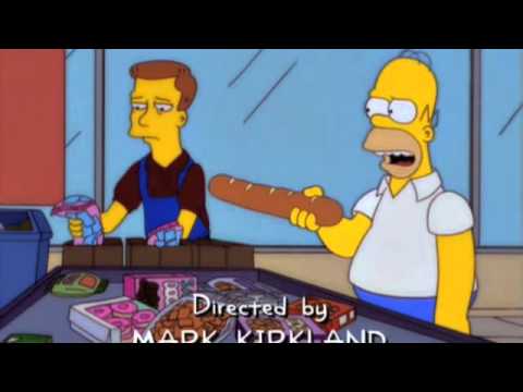 Bag Boy Strike--Simpsons