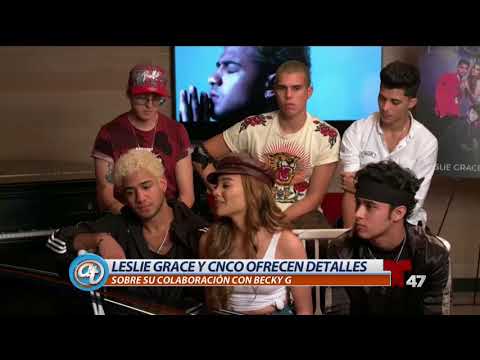Junte explosivo entre CNCO, Becky G y Leslie Grace
