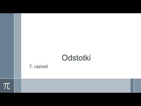 Odstotki