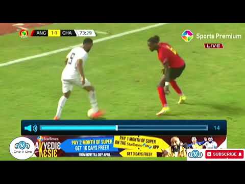 Osman Bukari's performance, goal & skills in Ghana's 1-1 Angola match