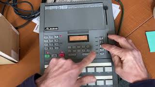 Video thumbnail for How to program the Alesis HR-16 drum machine by Capital University Music Technology