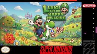 Luigi and the Happy Hillside | Super Mario World Romhack [SNES]