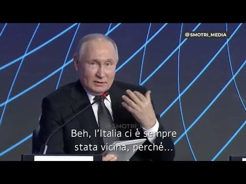 La risposta di Putin alla studentessa italiana: «L’Italia ci è sempre stata vicina, da voi ci si...
