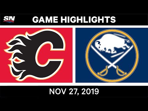 NHL Highlights | Flames vs. Sabres – Nov. 27, 2019