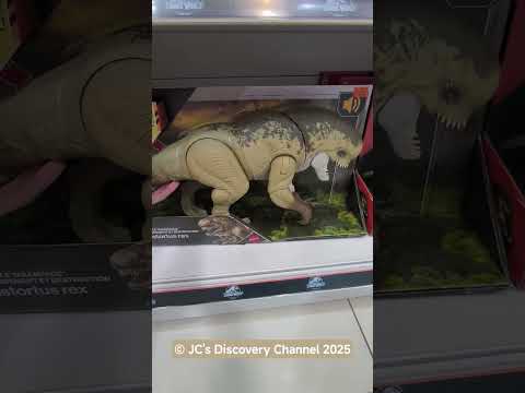 New Jurassic World Rebirth D-Rex action figure finally arrived at Toy R Us Sunway Pyramid