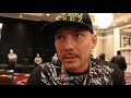 TEOFIMO LOPEZ SR "TYSON FURY IS THE BEST HEAVYWEIGHT IN THE WORLD!"