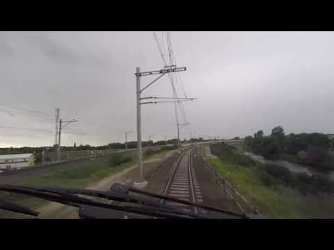 A train driver's view: Amsterdam CS - Dordrecht, VIRM, 15-Sep-2015.