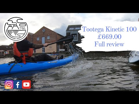 Tootega Kinetic 100 Standard Kayak only 22kg - Image 2