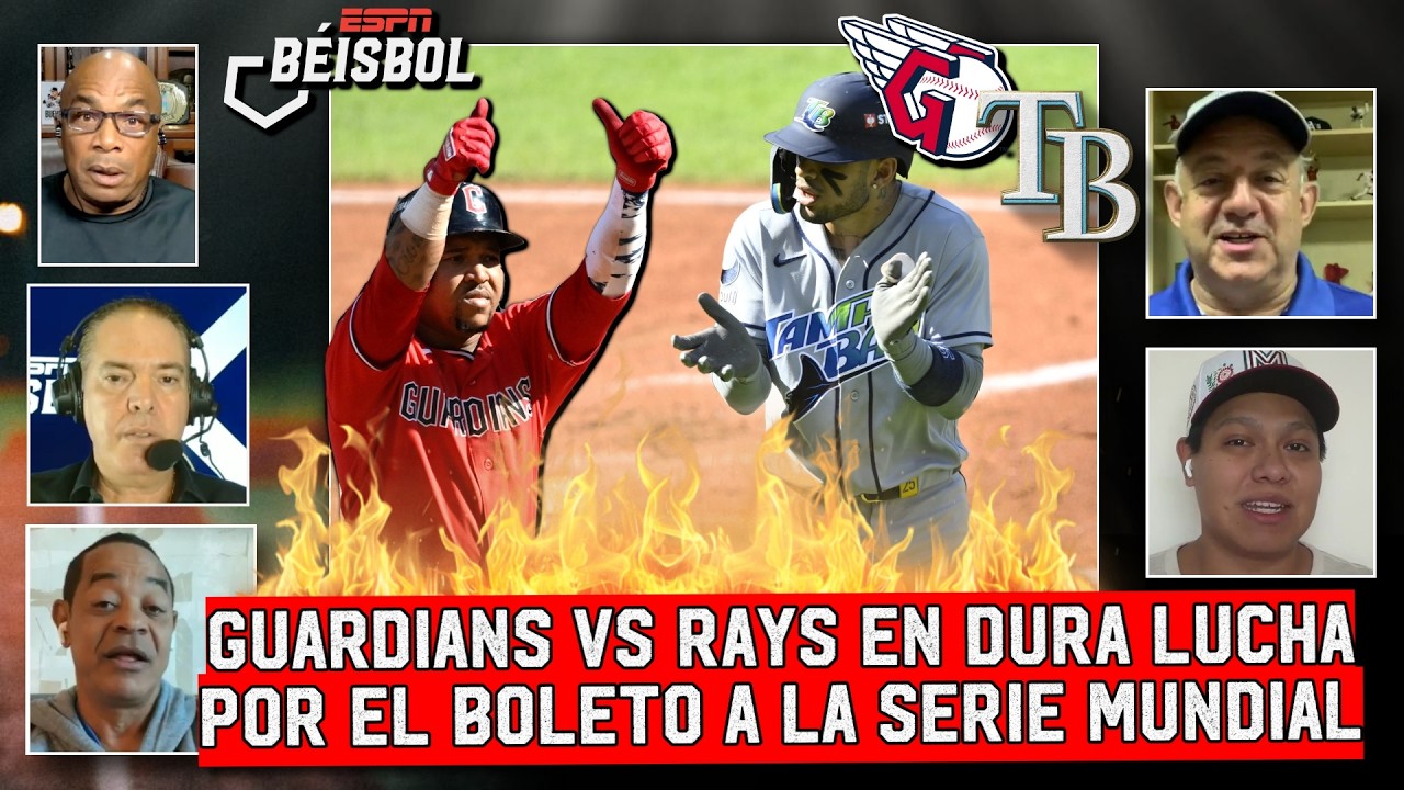 GUARDIANS TOMAN VENTAJA de la SERIE vs RAYS y están CERCA de la SERIE MUNDIAL | ESPN Beisbol