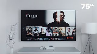 Großes Kino: 75 Zoll LG QNED 82 TV