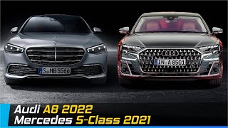 Mercedes S-Class 2021 Vs Audi A8 2022 | Exterior & Interior Design Comparison | Aircar