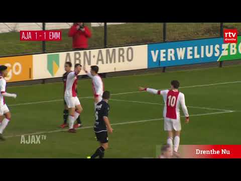 FC Emmen Onder 19 kegelt talenten Ajax uit beker