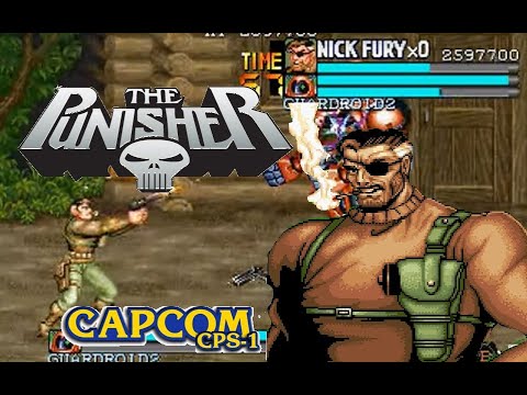 The Punisher Arcade - Nick Fury Hardest no death play through