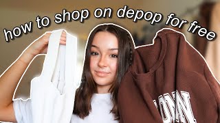 how to shop on depop for free