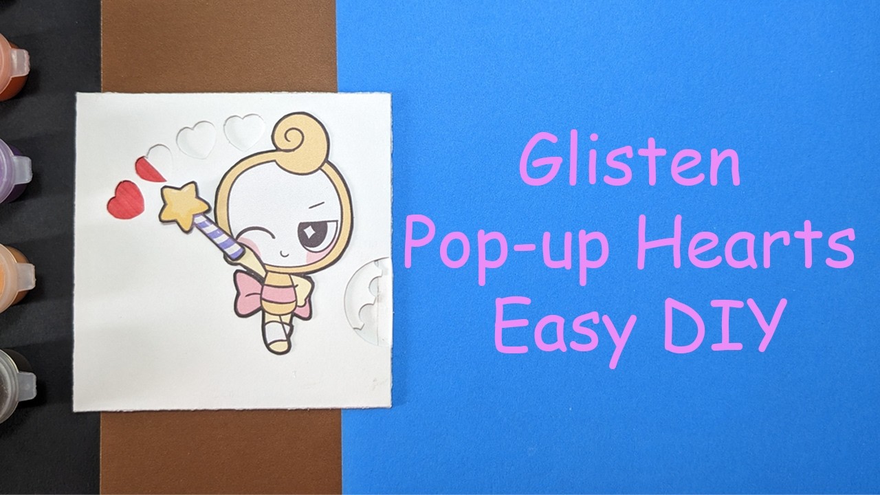 Dandy's World Gift Card Tutorial | How to make Glisten Pop-up Hearts