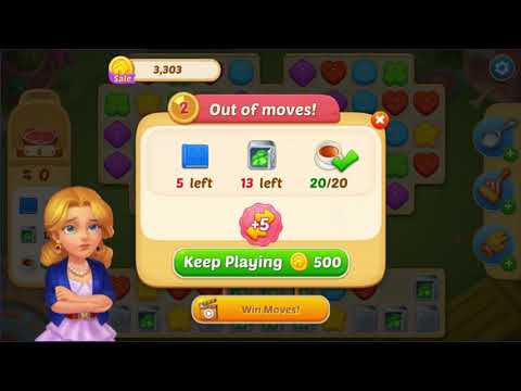 Matchington Mansion Stuck Level 1020