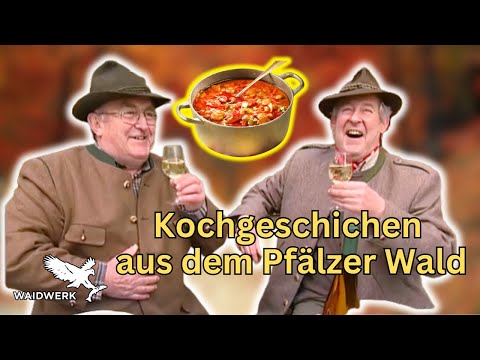 Wild boar goulash, Palatinate style: Cooking in the outdoor kitchen