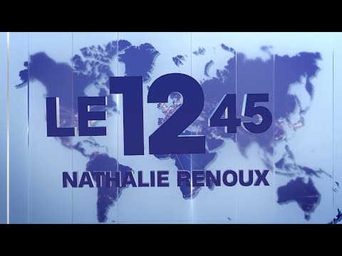 Générique Le 12h45 M6 2023 (Nathalie Renoux, avec titres)