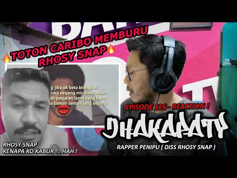 DISSTRACK BERDARAH PART 4 | REACTION ! JHAKAPATY - RAPPER PENIPU