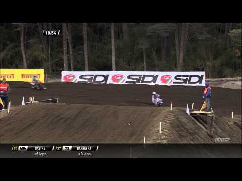 Jeremy Van Horebeek and Romain Febvre battle MXGP of Patagonia Argentina 2015 - motocross
