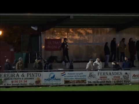 Ultras Kayl Tetange Eskalieren im Spiel gegen die Muhlenbach Blue Boys