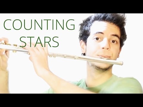 Counting stars - OneRepublic - Amazing 2017 Flute Cover Music [Free Notes Download] Lyrics