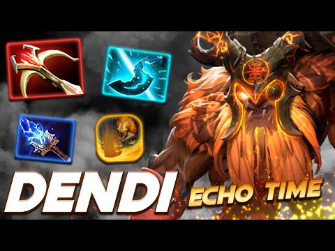 Dendi Earthshaker - ECHO TIME - Dota 2 Pro Gameplay [Watch & Learn]