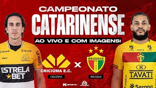 🔴 AO VIVO E COM IMAGENS | CRICIÚMA X BRUSQUE | CAMPEONATO CATARINENSE 2026