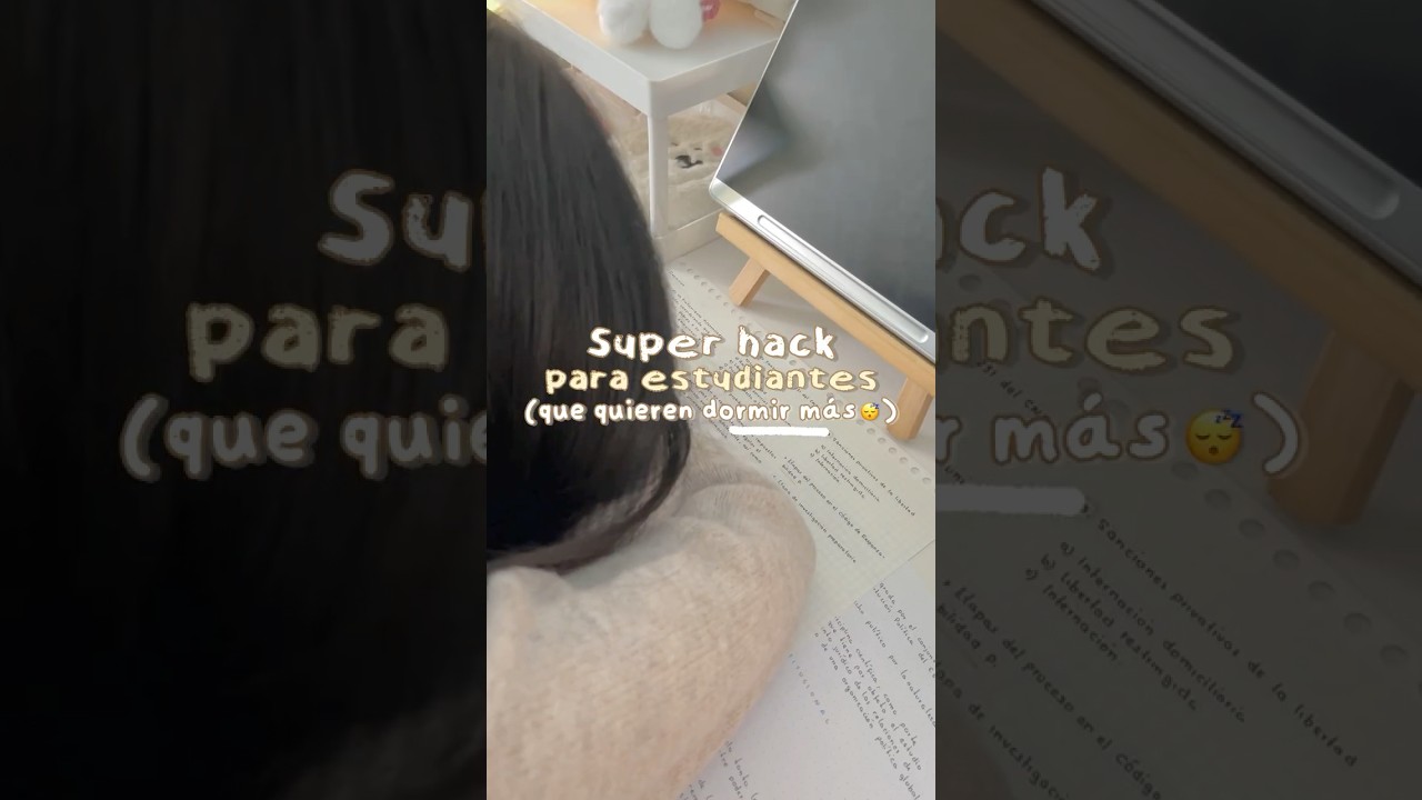 Deja de amanecerte haciendo tareas con PDFs 📚#short