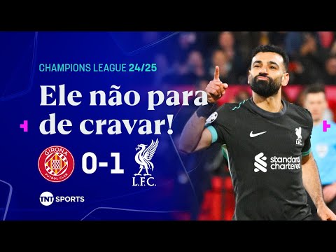 Gols e lances de Girona x Liverpool