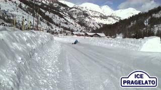 preview picture of video 'Ice Karting at Pragelato ICE TRACK'