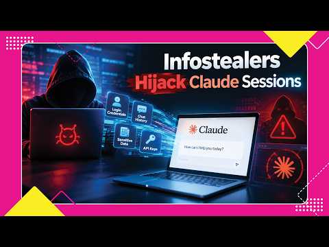 Infostealers Hijack Claude Sessions