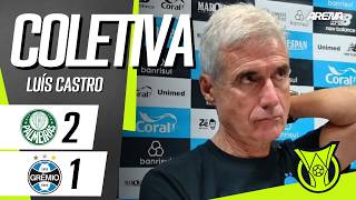 COLETIVA LUÍS CASTRO | AO VIVO | Palmeiras x Grêmio - Brasileirão 2026