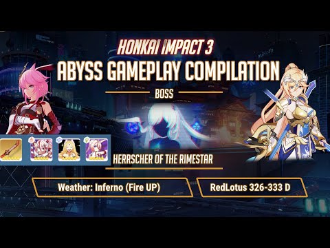 Honkai EX Abyss Rimestar | RedLotus 333 D | Compilation