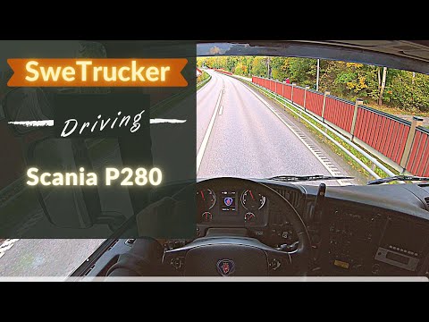 POV Driving Scania P280 2013 - Sweden, Stockholm I Haninge - Trollbäcken