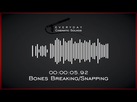 Gruesome Bones Breaking and Snapping | HQ Sound Effects