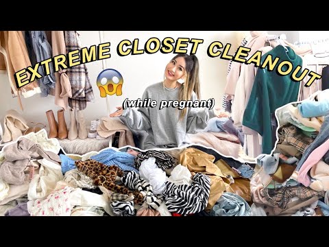 EXTREME CLOSET CLEAN WITH ME✨ + closet sale!!!
