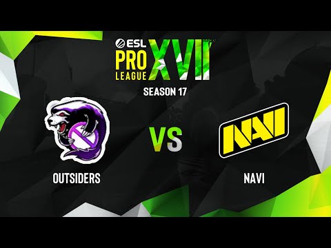 Outsiders vs NaVi | Map 1 Ancient | ESL Pro League Season 17