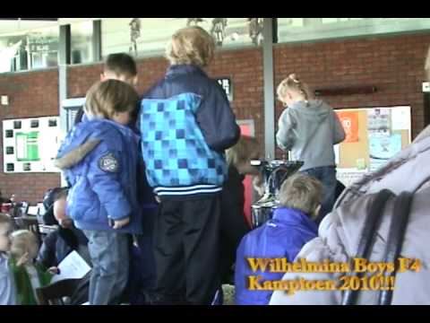 Wilhelmina Boys F4 kampioen