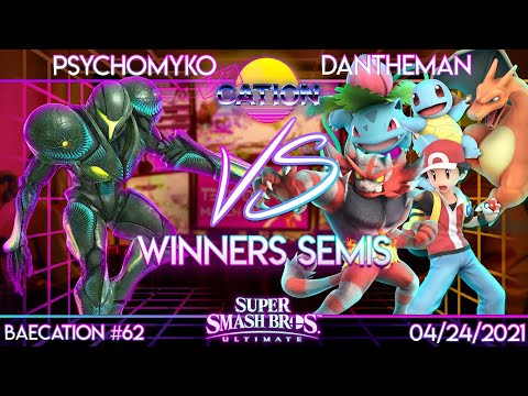 Baecation #62 SSBU - PsychoMyko (Dark Samus) vs. NPT | Dantheman (Incineroar, PT) - W. Semis