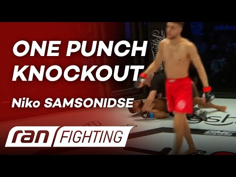 WOW! ONE PUNCH KNOCKOUT by Niko Samsonidse @GMC24 - ran FIGHTING