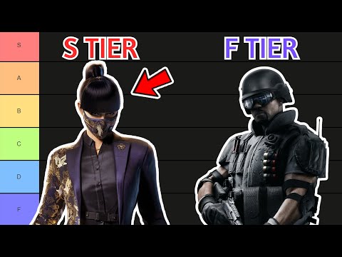 Operator Tierlist for DEMON VEIL | Rainbow Six Siege