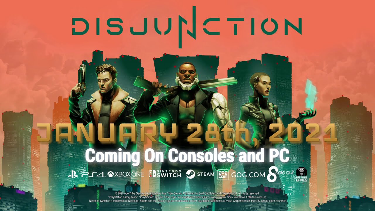 Геймплейный трейлер игры Disjunction
