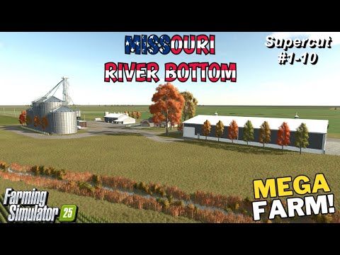 I SPENT 1 YEAR BUILDING A MISSOURI MEGA FARM! | Missouri River Bottom | Farming Simulator 25 | FS25