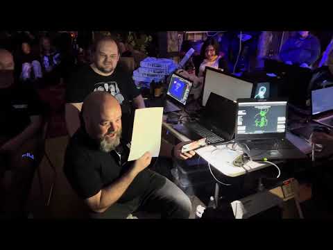 The Vectrex Captrex - Vector capture machine. Presentation at Syntax 2022 demo party.