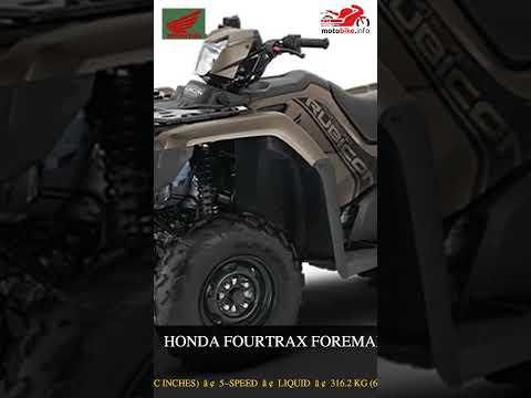 Honda FourTrax Foreman Rubicon 4x4 - Video 1