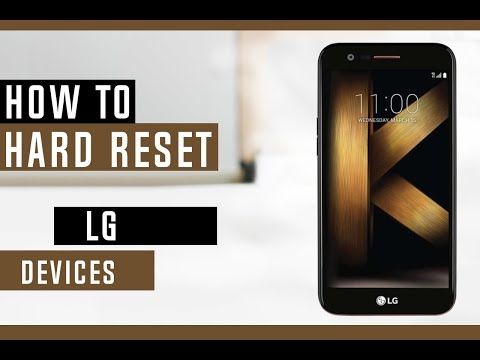 How to Hard LG Phones - Erase Everything